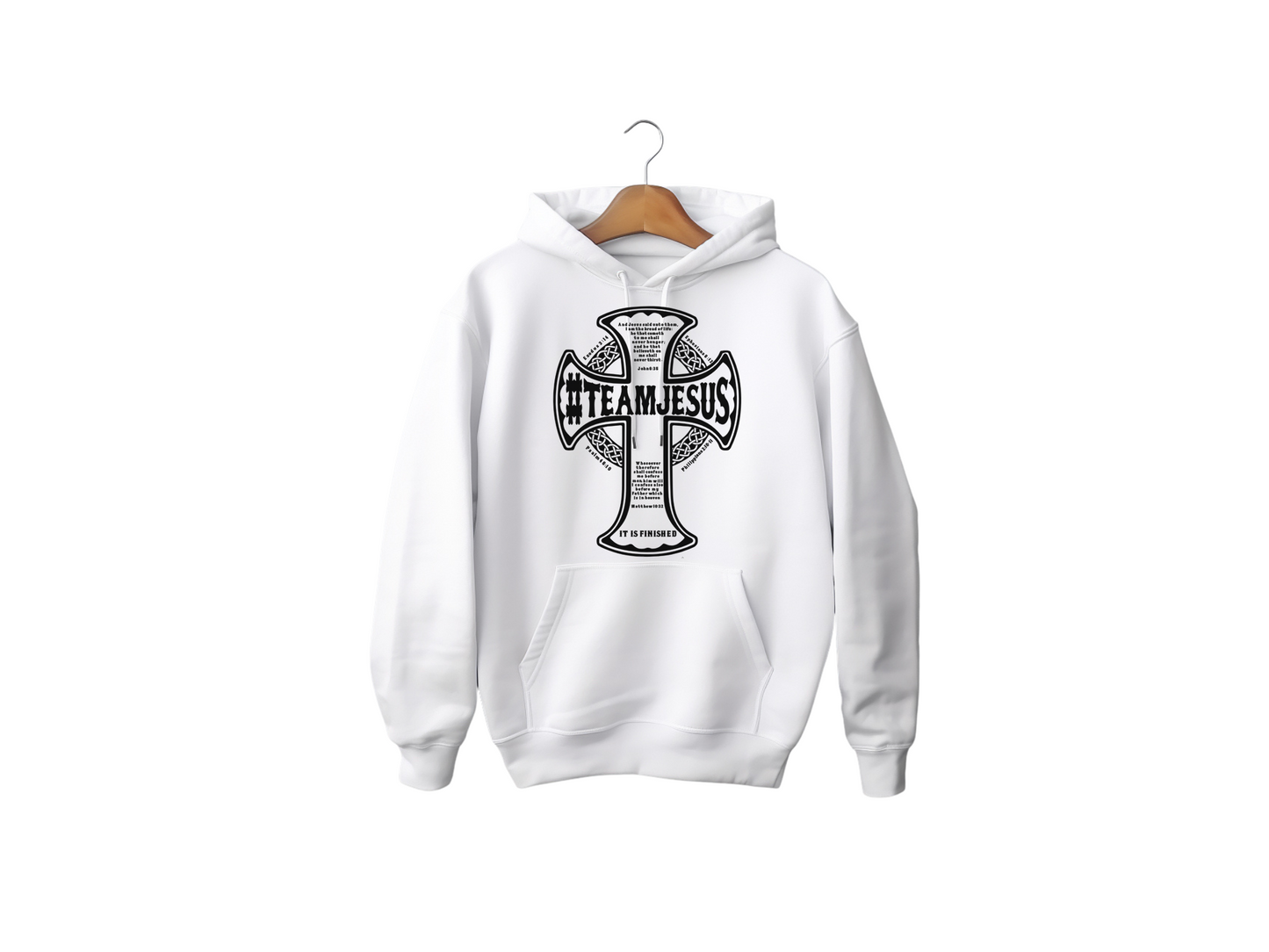 TEAM JESUS CROSS HOODIE