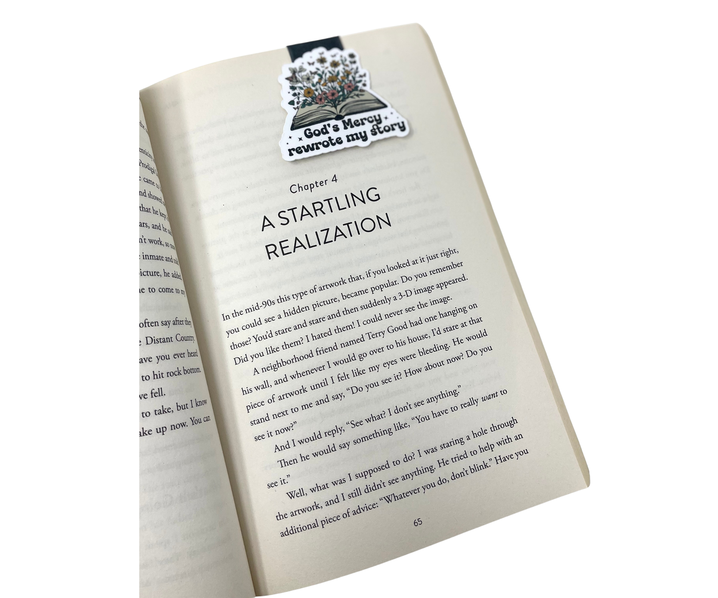 REWROTE MY STORY MAGNETIC BOOKMARK
