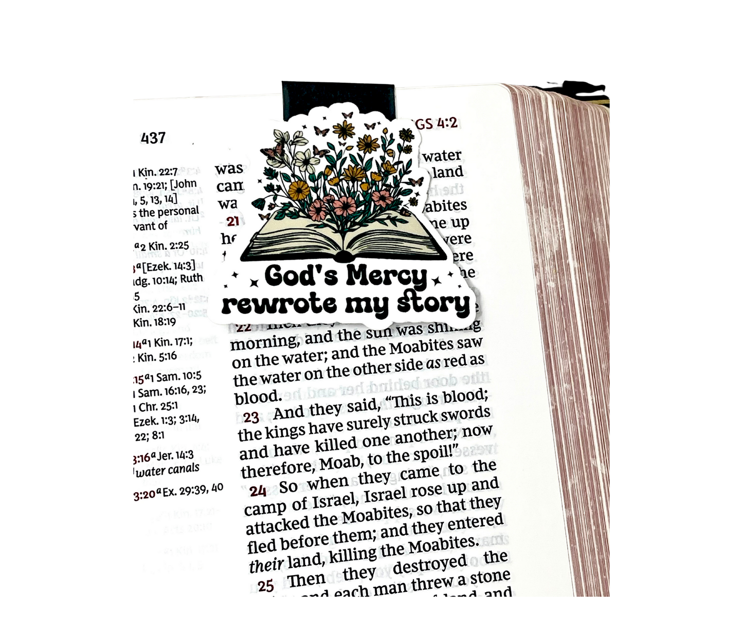 REWROTE MY STORY MAGNETIC BOOKMARK