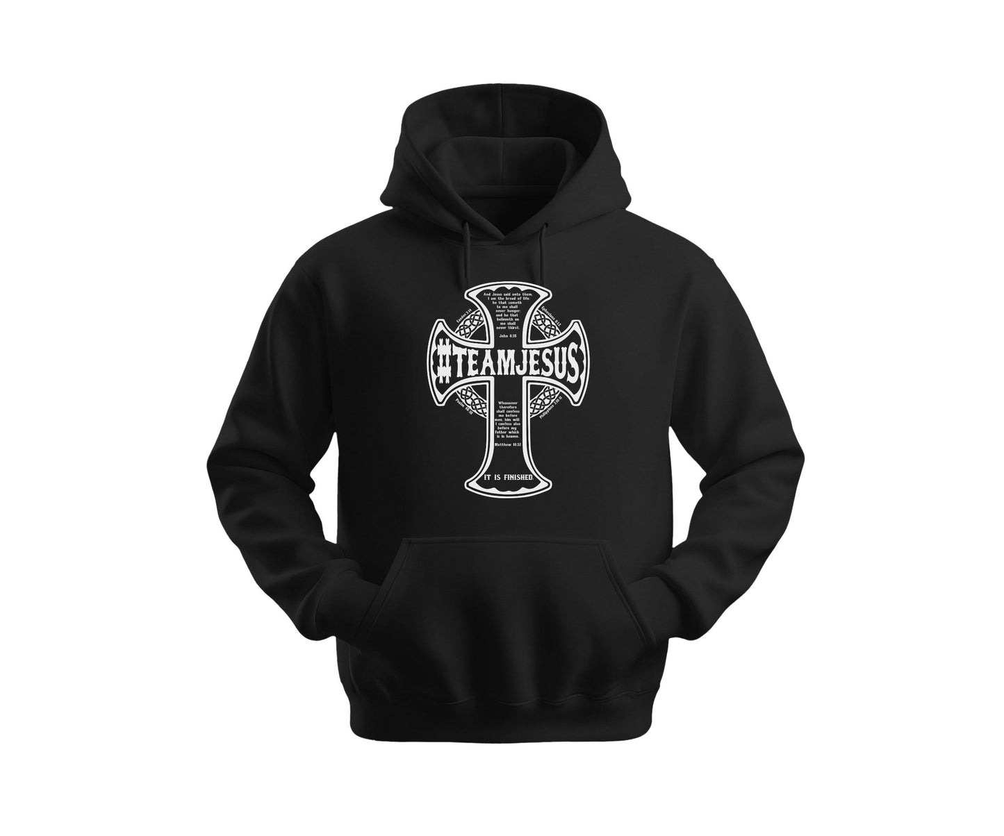 TEAM JESUS CROSS HOODIE
