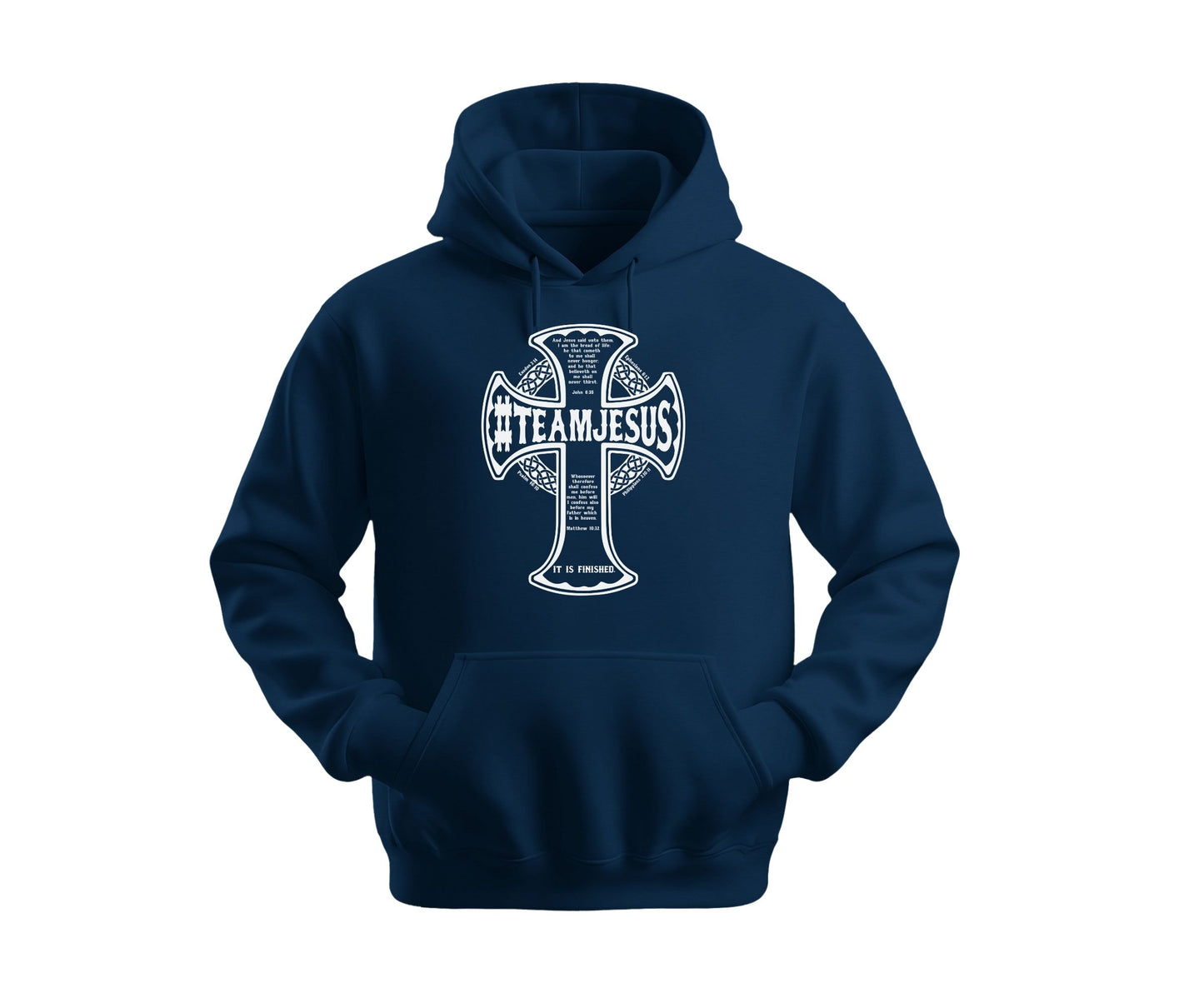 TEAM JESUS CROSS HOODIE