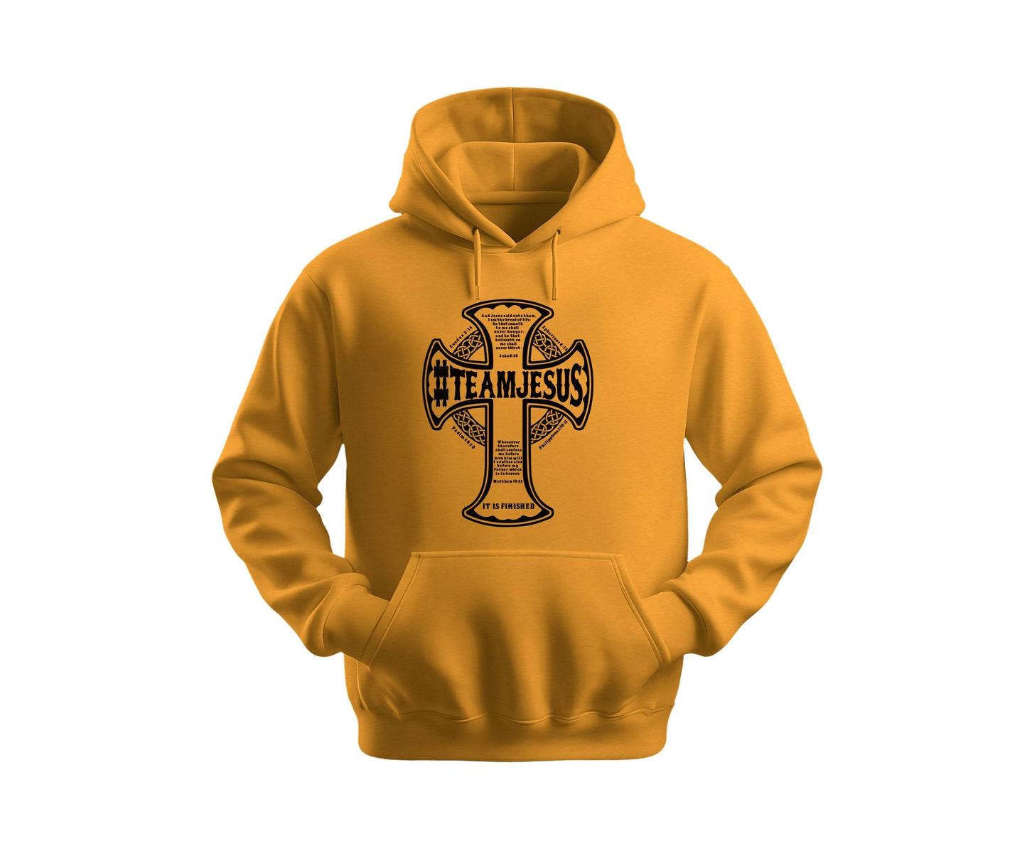 TEAM JESUS CROSS HOODIE