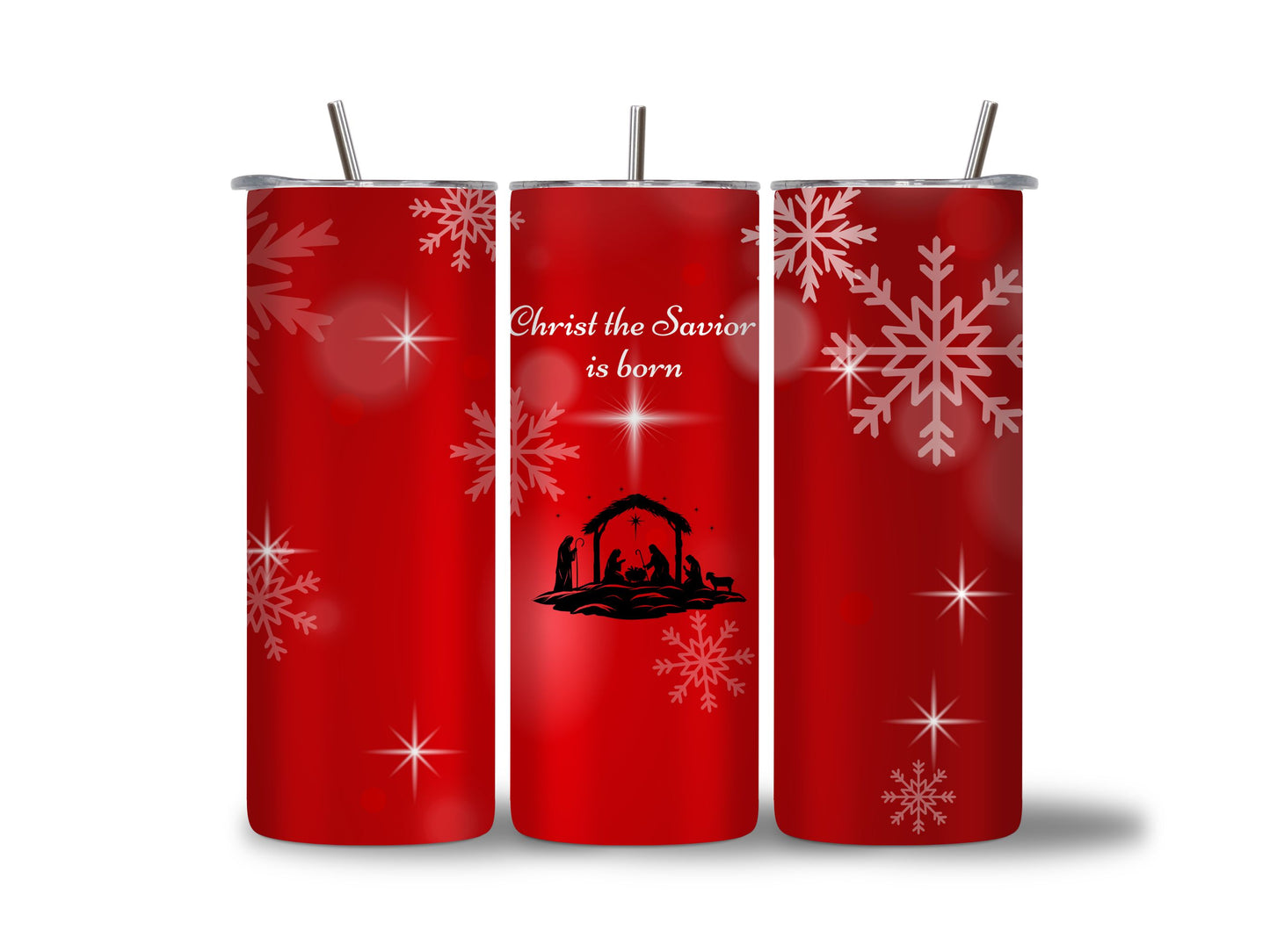 SAVIOR BORN 20 OZ TUMBLER