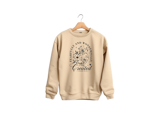 FEARFULLY & WONDERFULLY CREATED CREWNECK