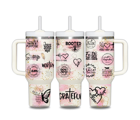 GRATEFUL 40 OZ TUMBLER