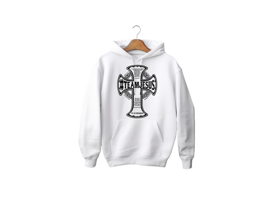 TEAM JESUS CROSS HOODIE