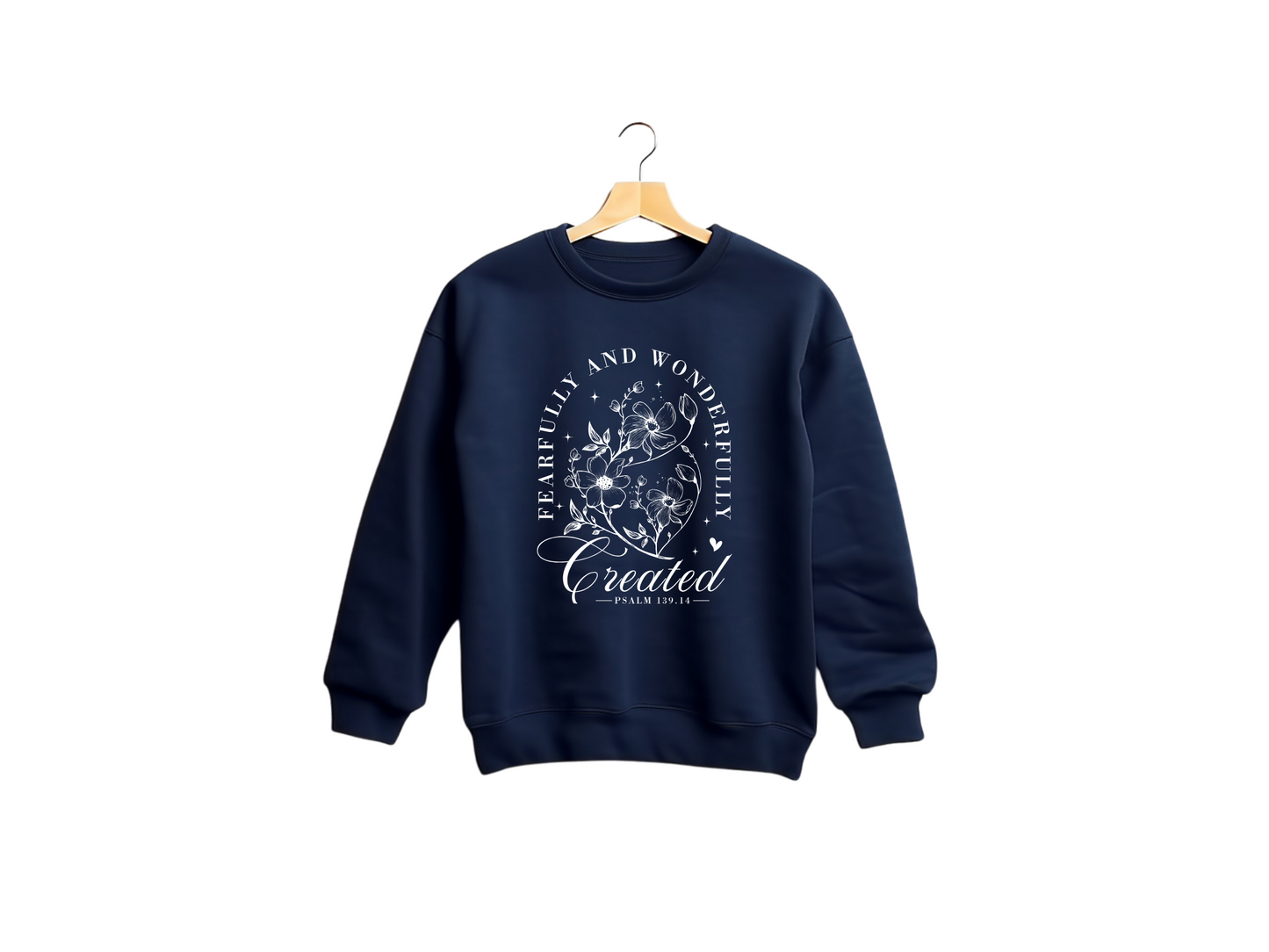 FEARFULLY & WONDERFULLY CREATED CREWNECK