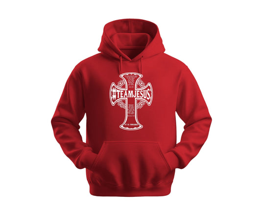 TEAM JESUS CROSS HOODIE