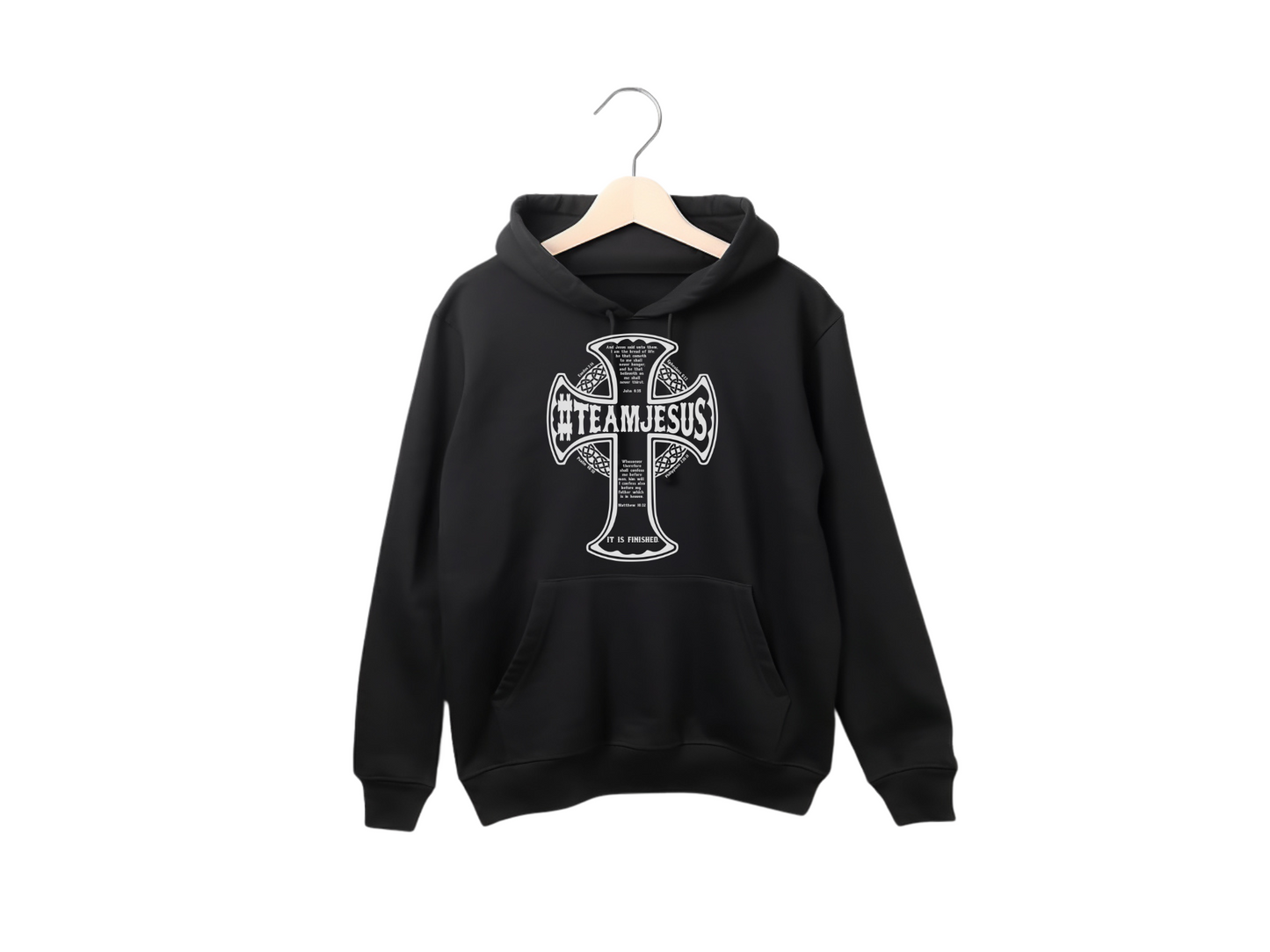 TEAM JESUS CROSS HOODIE