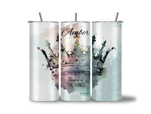 DAUGHTER OF THE KING 20 OZ TUMBLER